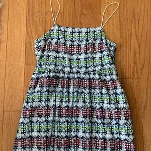 Topshop petite patterned strappy dress w pockets 4